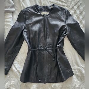 Valerie Stevens 100% leather jacket size L